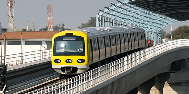 Yellow line metro