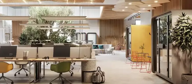 furnished office space for rent