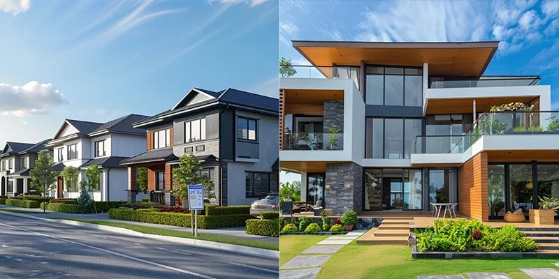 Which One Should You Choose: Row House or Villa