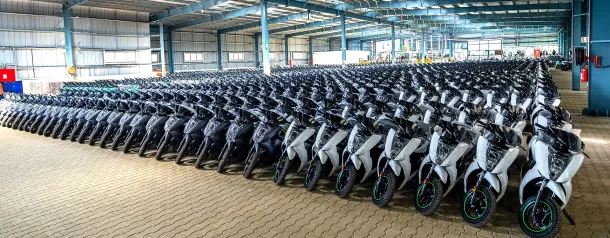 Why do all electric vehicle companies occupy Warehouse and Industrial space in Hosur