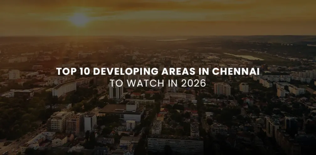 top 10 developing areas in chennai